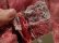 画像16: 60〜70年代ピンク×ホワイト花柄レース付きボリュームスリーブ長袖ドレス