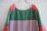 画像8: 70年代レッド×グリーン×カラフルペイズリー＆花柄ラウンドネック長袖ドレス (8)