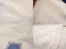他の写真2: 70年代ホワイト×ブルーナンバリングクルーネック七分袖フットボールTシャツ