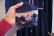 画像9: 70年代”GUNNE SAX”インディゴブルー×ピンク花柄レース付きスタンドカラー長袖デニムドレス (9)