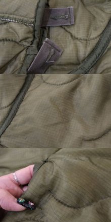 他の写真1: U.S.ARMYグリーンキルティング長袖M65ライナージャケット