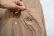 画像9: "Ralph Lauren" ベージュ×ブラウン刺繍ポケット付き開襟長袖レーヨンシャツ