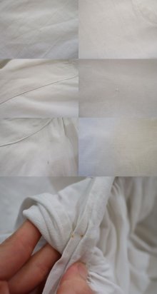 他の写真1: antique ホワイト無地襟＆フード付きワイドスリーブ七分袖ナイティドレス