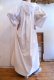画像11: antique ホワイト無地襟＆フード付きワイドスリーブ七分袖ナイティドレス