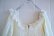 画像15: クリームホワイト総レースフリル付きラウンドネック長袖ロングドレス
