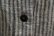 画像11: ”FLAX”ライトグレー×チャコールブラックストライプ柄前開きボタンポケット付きVネック長袖リネンシャツ