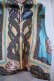 画像10: サックスブルー×イエローベージュクラゲ＆貝柄襟付きゴブラン織りベスト