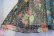 画像11: 70年代ブラック×グリーン×カラフル花柄シースルースカート