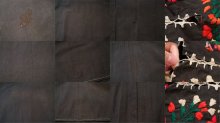 他の写真3: ブラック×カラフルサンアントニーノ刺繡半袖メキシカンドレス