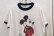 画像10: made in USA ホワイト×ネイビー×ブラックミッキーマウスプリントクルーネック半袖リンガーTシャツ