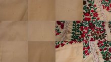 他の写真3: ライトイエロー×パープル×グリーンサンアントニーノ刺繍半袖メキシカンドレス