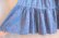 画像11: 60年代ブルー×ピンク人＆風景柄裾フリルロングスカート