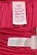 画像15: ピンク無地かぎ編みレース付きVネック半袖プリーツドレス