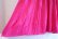 画像11: ピンク無地かぎ編みレース付きVネック半袖プリーツドレス