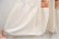 画像12: ”JCPenney” 70年代 ホワイト×オレンジ×ブラウンパッチワーク柄レース切替半袖裾フリルロングドレス
