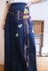 画像7: 70年代 インディゴブルー花刺繍＆花装飾フロントボタンデニムロングスカート