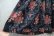 画像13: 90年代”JESSICA McCLINTOCK GUNNE SAX” ブラック×ダークパープル×くすみピンク花柄レース付きパフスリーブ長袖ドレス (13)