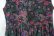 画像9: ”Eddie Bouer”パープル×ビビットピンク×グリーン花柄ポケット付きカシュクールノースリーブコーデュロイドレス