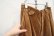 画像7: ”Ralph Lauren”ブラウン無地ポケット付きスウェードスカート