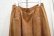画像10: ”Ralph Lauren”ブラウン無地ポケット付きスウェードスカート