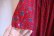 画像9: ”laura ashley”レッド×ブルー花柄ダブルボタンポケット付きクルーネック長袖コーデュロイドレス