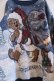 画像11: ネイビー×ホワイト×レッドクマ＆クリスマス柄クルーネック長袖ゴブランプルオーバートップ