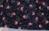 画像9: 70年代ブラック×ライトピンク×くすみレッドピンドット＆スクエア＆リーフ柄ロングスカート