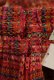画像11: 70年代 オレンジピンク×カラフル刺繡ロングスカート