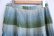 画像12: 50〜60年代グリーン×サックスブルー×ホワイトチェック柄リバーシブルプリーツスカート