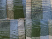 他の写真3: 50〜60年代グリーン×サックスブルー×ホワイトチェック柄リバーシブルプリーツスカート