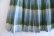 画像10: 50〜60年代グリーン×サックスブルー×ホワイトチェック柄リバーシブルプリーツスカート