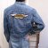 画像1: 50〜60年代”Wrangler”ライトブルーワッペン＆バッチ＆胸ポケット付き長袖デニムジャケット (1)