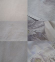 他の写真3: ホワイトかぎ編みレース切替タックデザイン長袖プルオーバーシャツドレス