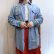 画像3: 70年代”BIGMAC”ライトブルー×カラフル音符＆いちご＆花刺繍胸ポケット付き長袖シャンブレーシャツ