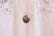 画像15: ホワイト花カットワークポケット＆襟付き半袖袖フロントボタンドレス