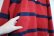 画像10: "Ralph Lauren"レッド×ネイビーボーダーワンポイントロゴ刺繍フード＆ポケット付きハーフボタン長袖スウェット