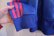 画像11: ”adidas”ブルー×ピンクロゴ刺繍ポケット＆フード付き長袖トラックジャケット