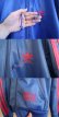 画像13: ”adidas”ブルー×ピンクロゴ刺繍ポケット＆フード付き長袖トラックジャケット