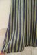 画像14: 70年代グリーン×ブルー×レッド刺繍ストライプリボンフリンジ＆ポケット付き半袖ロングドレス 