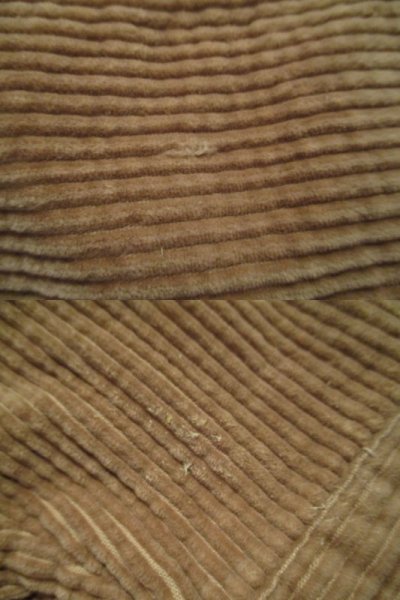 画像3: "L.L.Bean"ライトブラウン胸ポケット付き長袖コーデュロイシャツ
