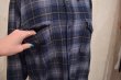 画像10: ”PENDLETON”ブルー×クリームチェック胸ポケット付き長袖ウールシャツ (10)