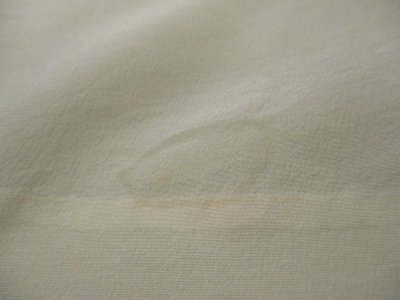 画像2: オフホワイト花刺繍前開きチャイナボタンスタンドカラー長袖シルクシャツ