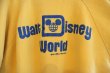 画像10: 70年代”Walt Disney World”イエロー×ネイビークルーネック半袖スウェット (10)