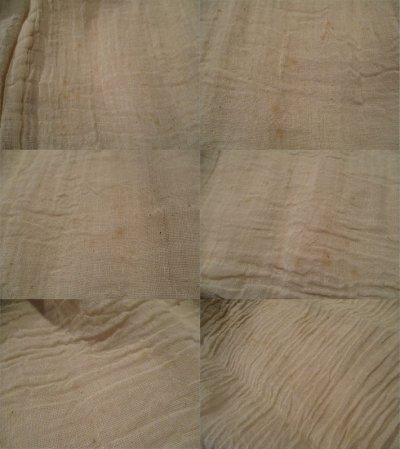 画像2: 70年代”GUNNE SAX”生成り無地レースティアードリボン付きラウンドネック半袖ドレス