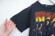 画像9: 83年"KISS"ブラック×カラフルワールドツアープリントクルーネック半袖Tシャツ (9)