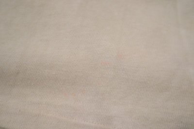 画像3: 70年代”Champion”バータグ　ホワイト×ネイビー×レッド染み込みプリントラウンドネック半袖フットボールTシャツ