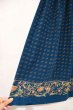 画像7: モスグリーン×ゴールドイエローペイズリー＆花柄ポケット付きコーデュロイスカート (7)