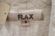 画像14: ”FLAX” 生成り無地ポケット付きショールカラー長袖リネンシャツ (14)