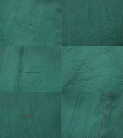 画像3: 60〜70年代ターコイズグリーン×カラフルサンアントニーノ刺繡半袖メキシカンドレス