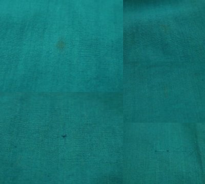 画像3: エメラルドグリーン×カラフルサンアントニーノ刺繡半袖メキシカンドレス